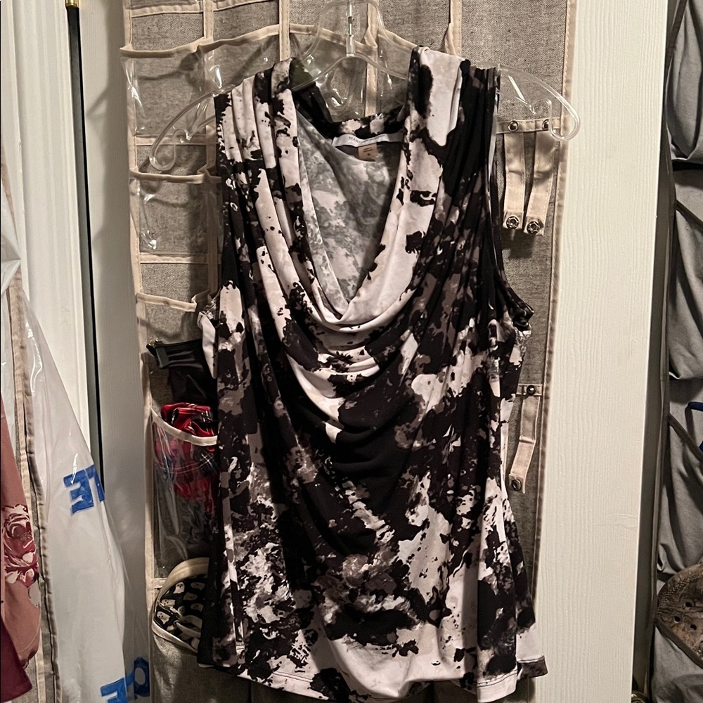 Marc New York Monochrome Abstract Tank Top - Picture 2 of 6